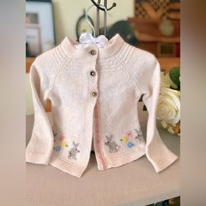 BEAUTIFUL LIKE NEW MINI BODEN SWEATER. SIZE 9-12 months